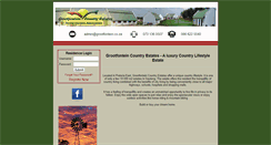 Desktop Screenshot of grootfontein.co.za